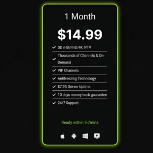 1 Month IPTV